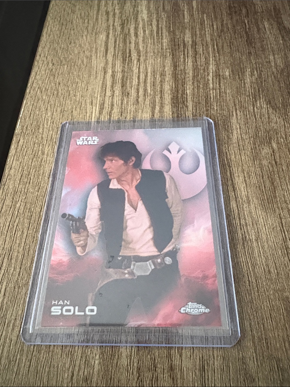 Topps Chrome Star Wars Han Solo Card